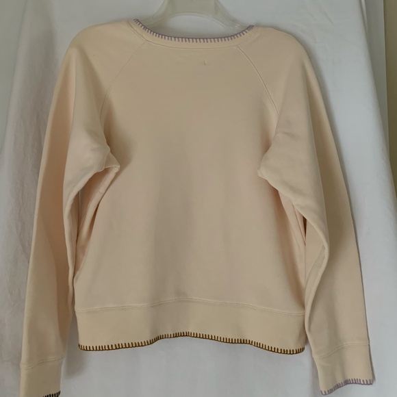 Madewell cream 'Stitched Shrunken Sweatshirt' - Picture 5 of 6